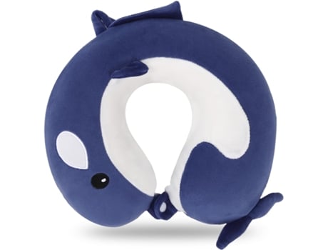 Travesseiro De Viagem De Espuma Viscoelástica, 30 X 30 Cm, Travesseiro De Pescoço Em Formato De U, Ideal Para Carros, Aviões, Escritórios E Residênc