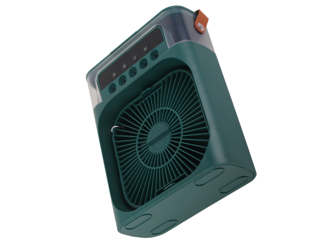 Personal Cooler de Ar Evaporativo Usb com Reservatório de 600ml, Luz Led de 7 Cores e Três Velocidades LAXISCREED