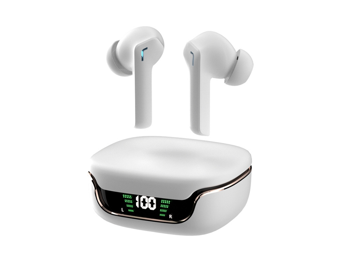 Fones De Ouvido Sem Fio, Cancelamento De Ruído Ativo Bluetooth 5.3 Fones De Ouvido Estéreo Bluetooth Com Microfone