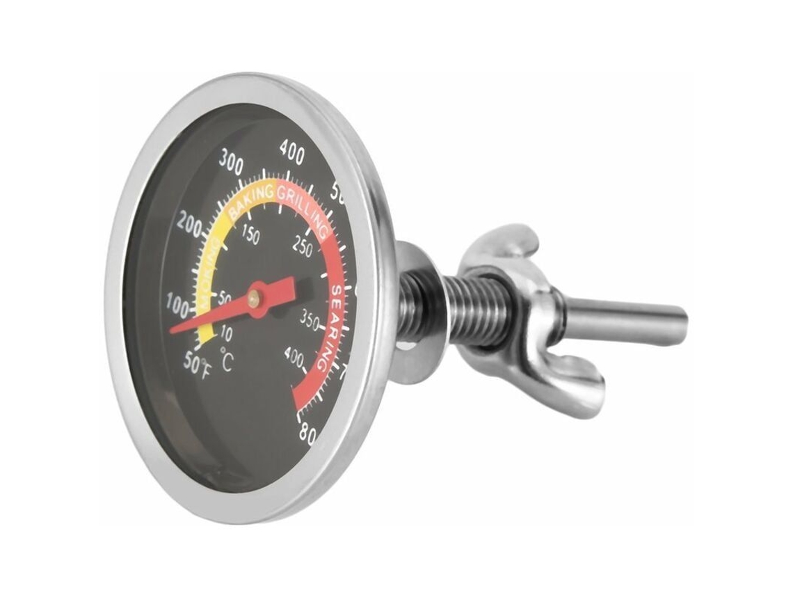 Termômetro de Churrasco, Aço Inoxidável, até 450°C | S/MARCA