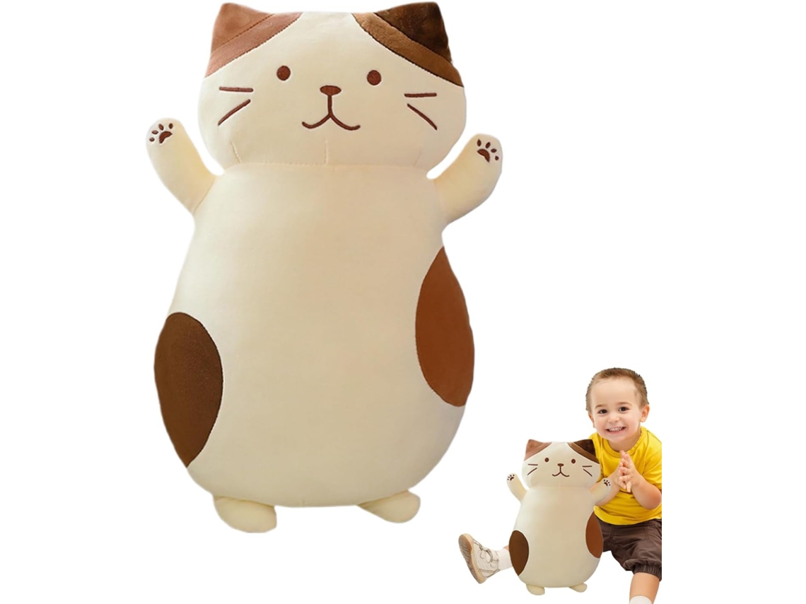 Gato de Pelúcia Almofada Macia Boneca