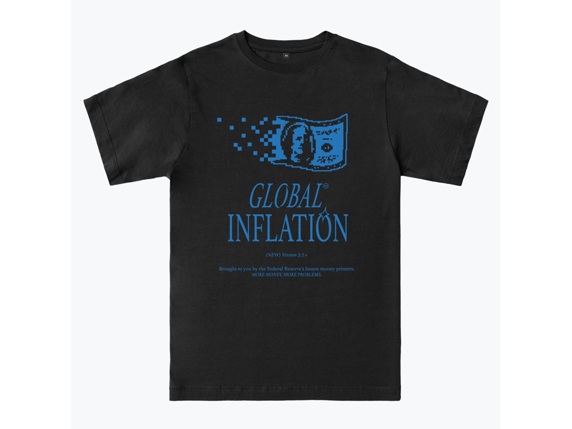 Global Inflation Obstacle T-shirt-m