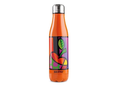 Termo  Maçã Laranja Aço inoxidável (500 ml)