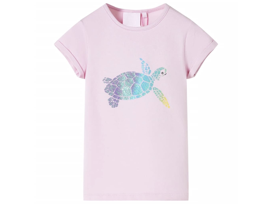 T-shirt Para Criança Cor Lilás 116