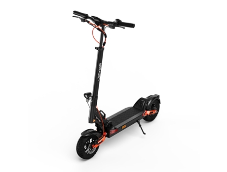 T6 Dobrável Patinete Elétrico Motor 600w Bateria 48v18ah Pneus De 10 Polegadas Freios A Disco Preto Joyor