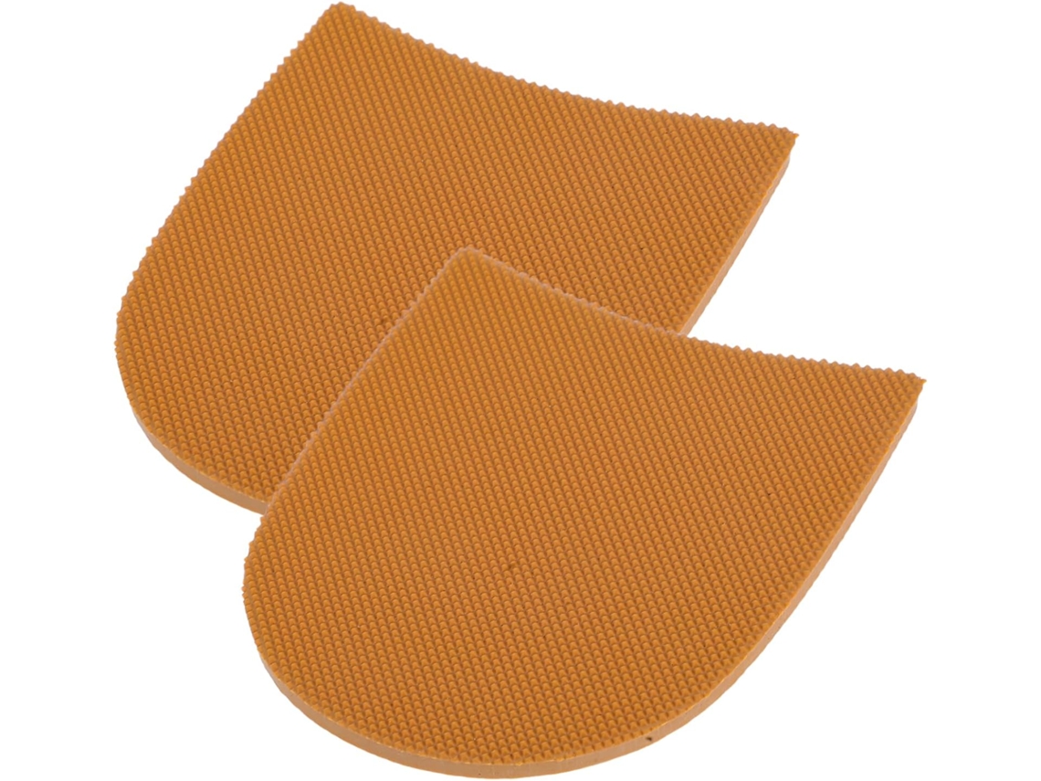 1par De Protetores Calcanhar Autoadesivos Borracha Antiderrapantes Para Sapatos E Botas, Design Antiderrapante, Reparo