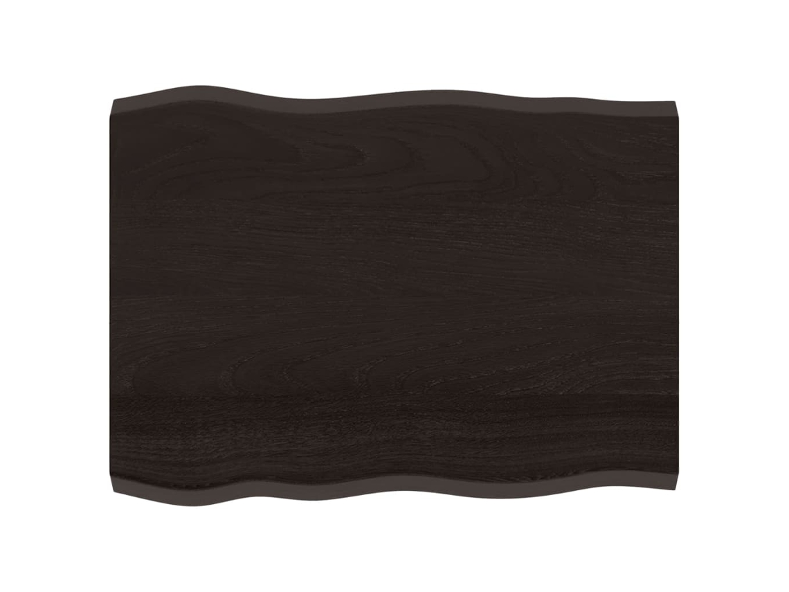 Table Top, Table Tops Vidaxl Marrom Madeira De Carvalho (80 X 60 X 4 Cm)