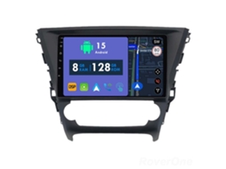 Auto Rádio Carro Bluetooth Autoradio 8GB RAM 128G ROM CarPlay Navegação GPS Ecrã Táctil RoverOne para Toyota Avensis 3 2015-2018  