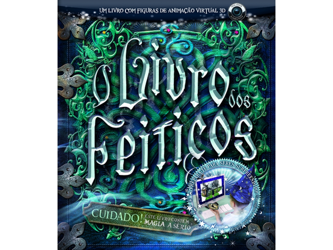 Livro O Livro dos Feitiços - Realidade Aumentada