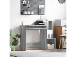 Vidaxl Mesa Cinza Sonoma 106 X 41 X 88,5 Cm Madeira Processada