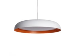 Andeeiro Suspenso Led 28 W Em Aço Deyang Branco