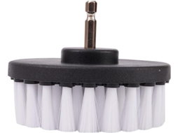 Escova De Limpeza 10 Cm (4 Com Cerdas Macias Nylon Para Pneus E A Maioria Das