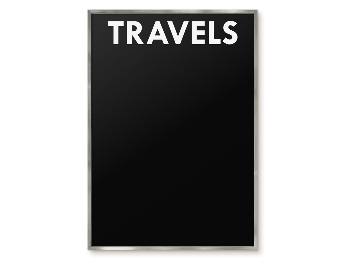 Magnetic Board Travels For The Living Room Espelharte (70x100 Cm)