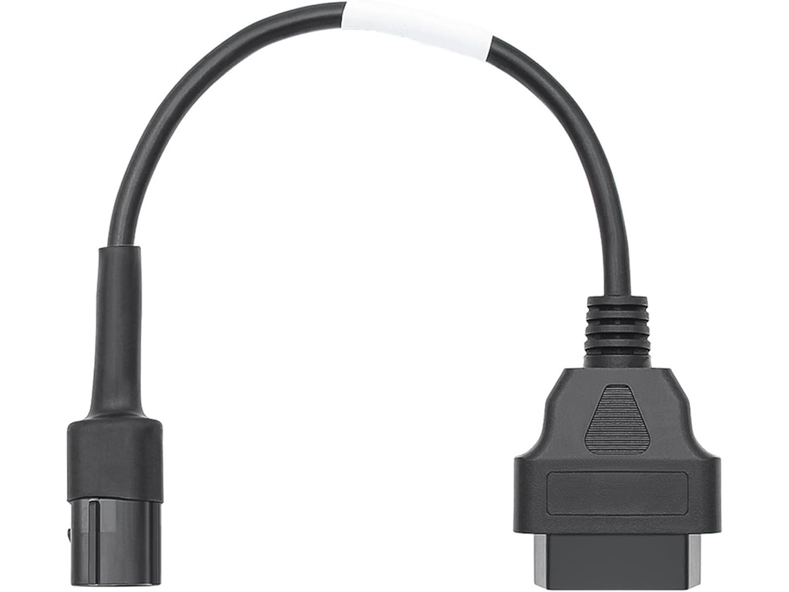 Adaptador divisor de porta OBD2 macho-fêmea para carro