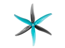 Azul 2 Pares 2 Pares Hélice Gemfan Freestyle 6030 6.0x3.0 de 6 Polegadas com 3 Pás em Pc Durável e Furo de 5 Mm para Drones de Corrida Fpv MDUG