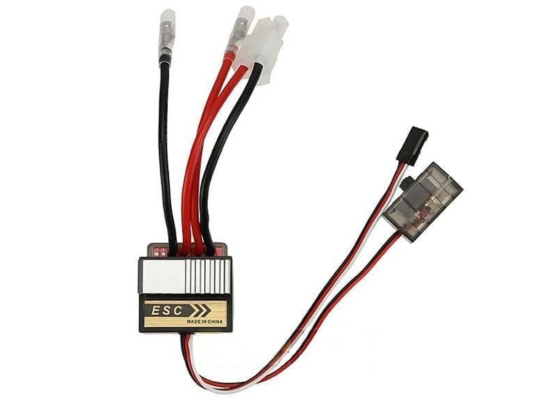 Controlador de Velocidade Esc 320a com Motor Escovado para Automóveis, Camiões e Barcos Rc nas Escalas 1/8 e 1/10. MDUG