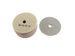 Discos de Polimento CHABERLU Diamantados para Granito, Mármore, Grão 800, 100mm, 10 unidades