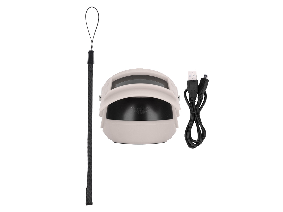 Aetheria alto falante Bluetooth 4.2 Portátil Mini com Suporte para Celular para Viagens Ao Ar Livre Cinza