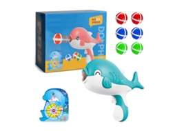 Mali brinquedo Lançador de Bola Dardo Adesivo para Crianças Jogo Indoor Outdoor Coordenção Olho mão Azul