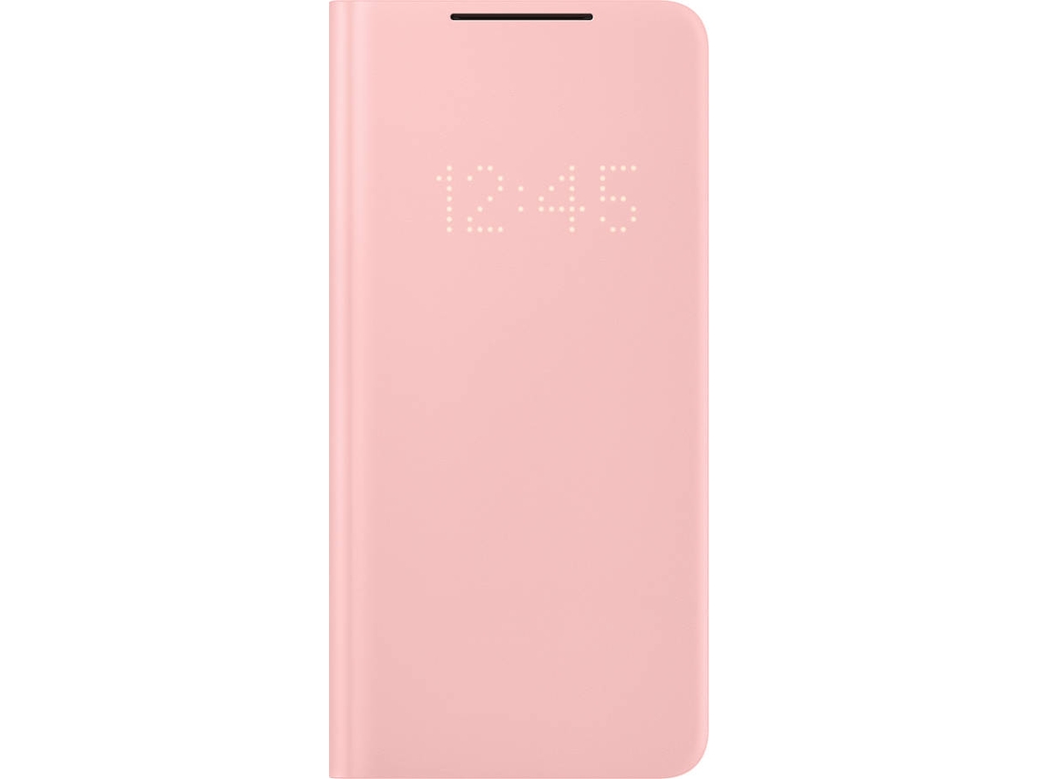 Capa SAMSUNG Galaxy S21+ LED View Cover Rosa