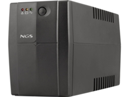UPS NGS Fortress 1200 V3 com Proteção Contra Sobrecarga (Outlet Grade A - 2 tomadas - Preto - 10 x 30 x 14 cm)