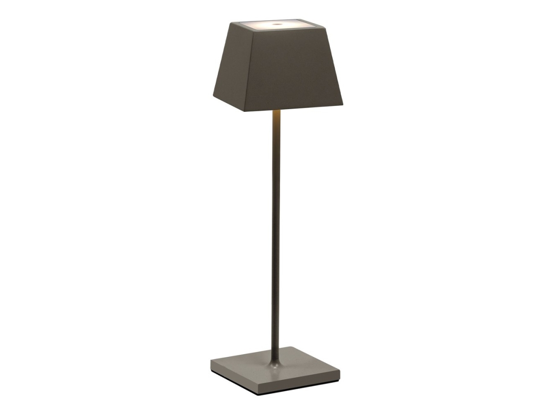 Candeeiro de Mesa Led Siesta Taupe Portátil e Recarregável Ip54 ROSSINI ILLUMINAZIONE