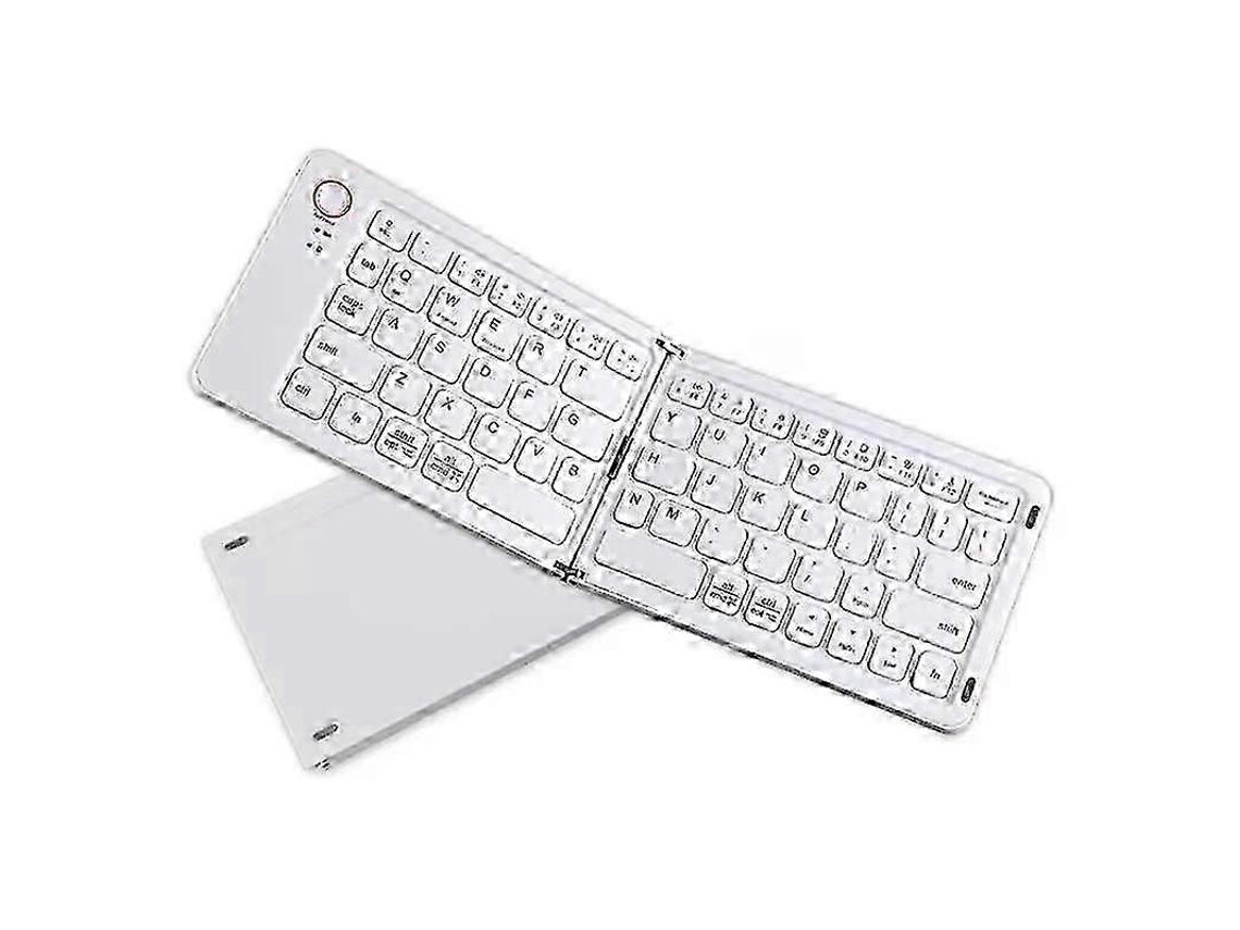 Teclado Dobrável Sem Fio Bluetooth Para Ipad, Celular, Tablet, Notebook, Mini Teclado Portátil Para Escritório, Compatível Com Android, Ios E Har