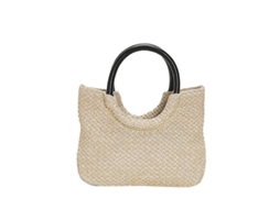 2026 bolsa de Muñeca de Paja para Mujer com Grande Capacidade, Estilo Fashion, Ideal para o Verão, Perfeito Presente de Aniversário