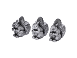 Pés Decorativos LAXISCREED para Vasos de Flores Squirrel 3pcs