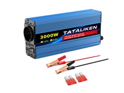 Inversor, 4 Tomadas Eu, Ventilador Com Termostato Automático, 3000weu