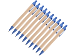 Conjunto De 10 Canetas Esferográficas Ergonômicas, Confortáveis Para