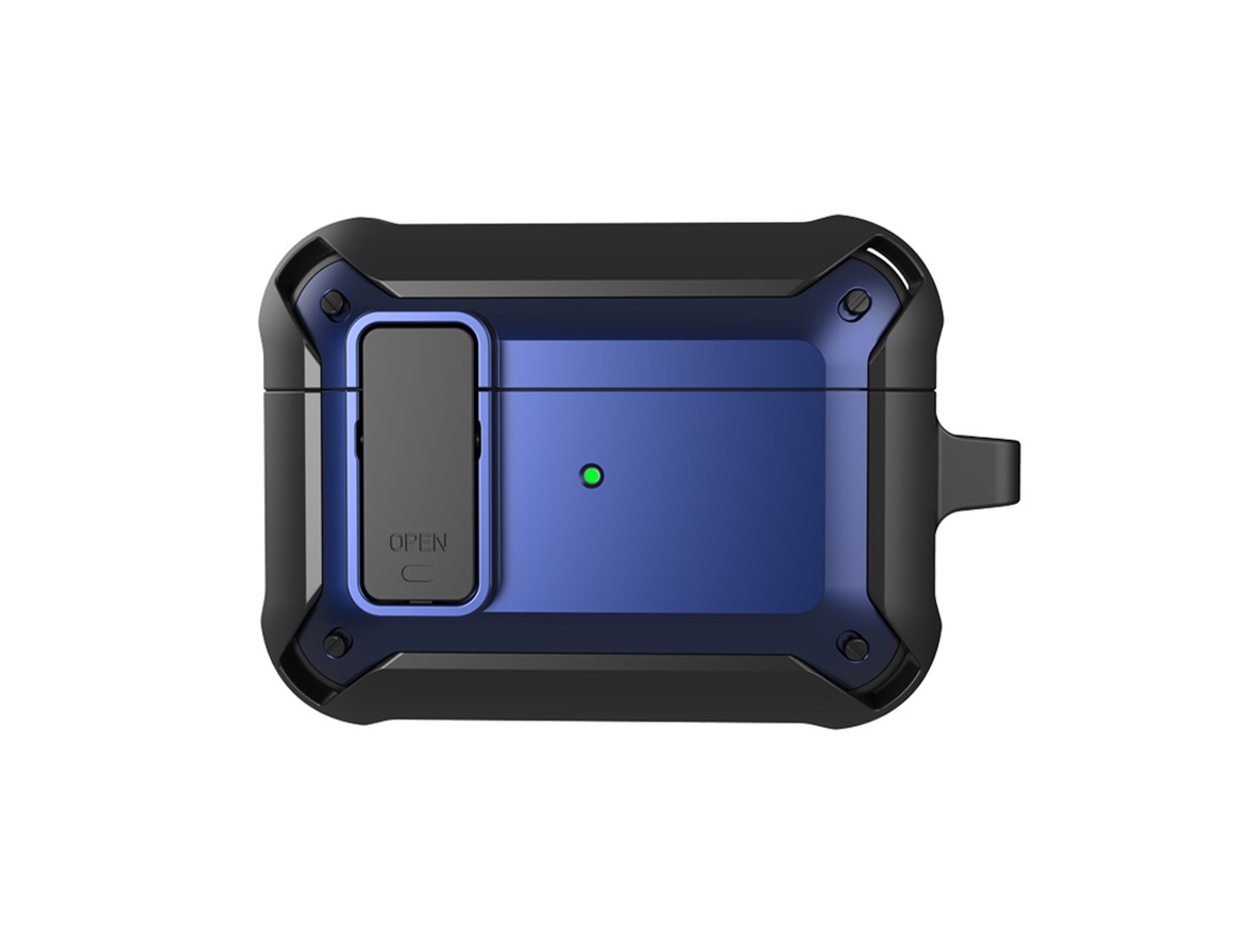 Capa do Airpods Pro EOOCOO (proteção em Silicone com Interruptor Bluetooth)
