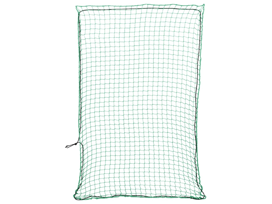 Vidaxl Rede Para Reboque Com Corda Elástica 3x2 M Pp Verde