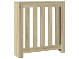 Radiator Cover, Radiator Covers Vidaxl Marrom Madeira Processada (78 X 20 X 82 Cm)