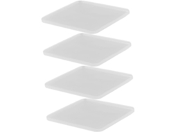 Homoyoyo Conjunto De 10 Almofadas Gel Antiderrapantes Em Pvc Para Pés Cadeiras E Armários, Com Absorção De Impacto E