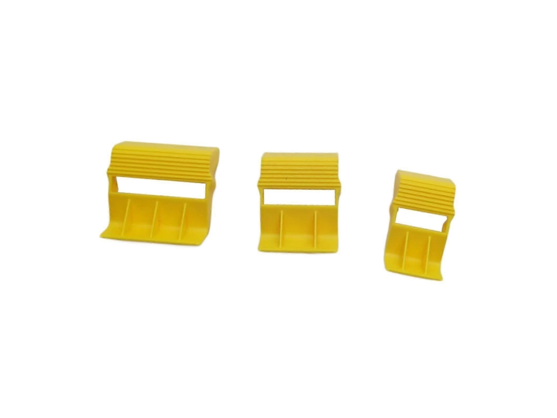 Mini Dispensadores de Fita Adesiva Pacote com Três Unidades para Corte Rápido Fitas Multiuso 1 Polegada, 1/2 Po Legada e 2 Polegadas La GOKOCO
