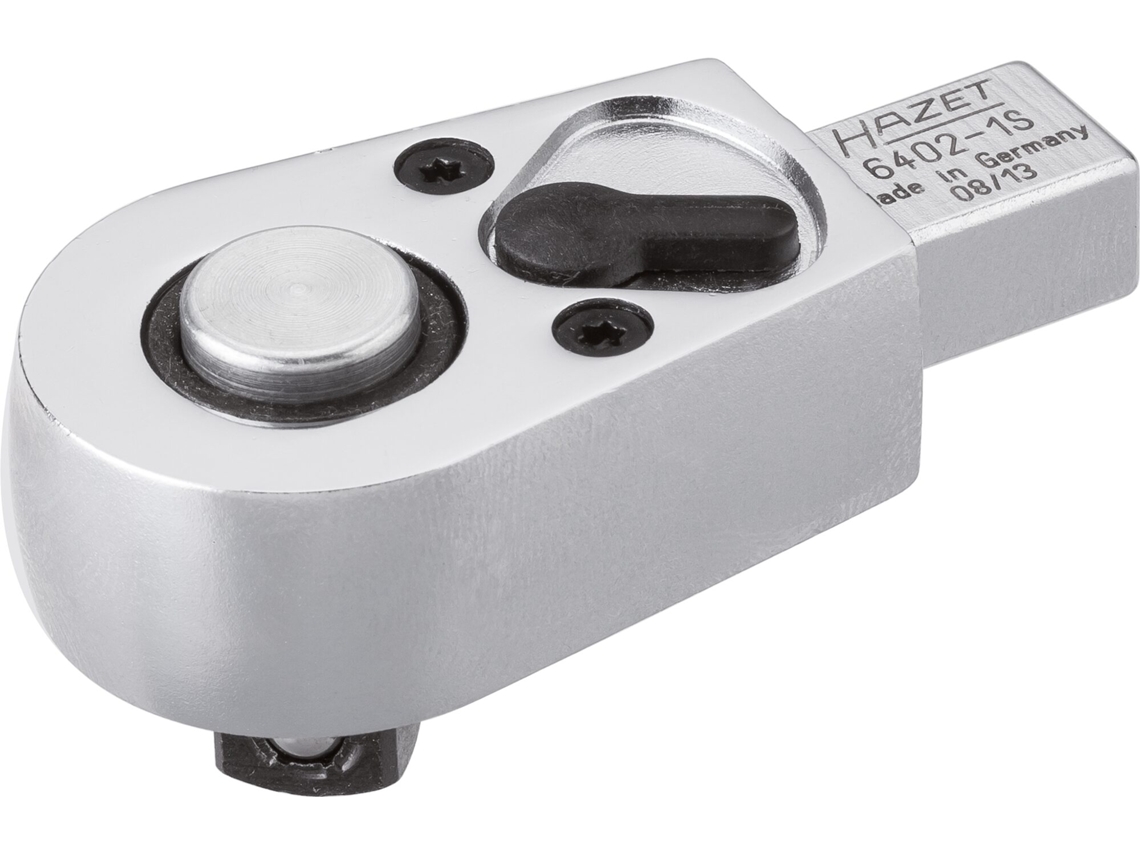 HAZET 6402-1S Cabeça de Catraca Reversível Quadrado Insertável 9 X 12 mm Quadrado Maciço 3/8 Polegadas 10 mm 61 mm