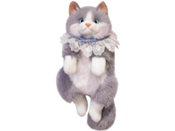Mochila Genérica De Pelúcia Animal- Escolar Com Design De Gato De Fofo, Ideal Para Viagens, Praia, Creche,