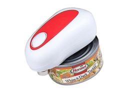Lurelia Abridor De Latas Elétrico Automático, Corte 360°, Um Toque, Para Idosos, 2 Pilhas Aa