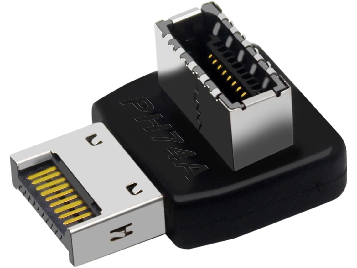 Adaptador Usb 3.1 Tipo E De 90 Graus, Tipo De Conexão Interna Da Placa-mãe