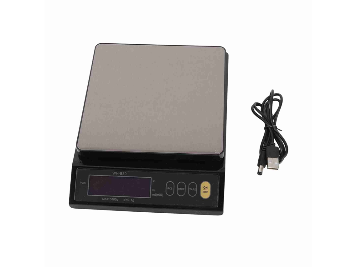 Balança Elétrica Ip67 Resistente À Água Desligamento Automático Tarar Zerar Recarregável À Prova D'água Balança De Cozinha Para Bolo E Cozinha