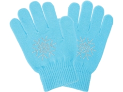 Luvas De Patinação Artística Com Pontas De Silicone Antiderrapantes, Tamanho G
