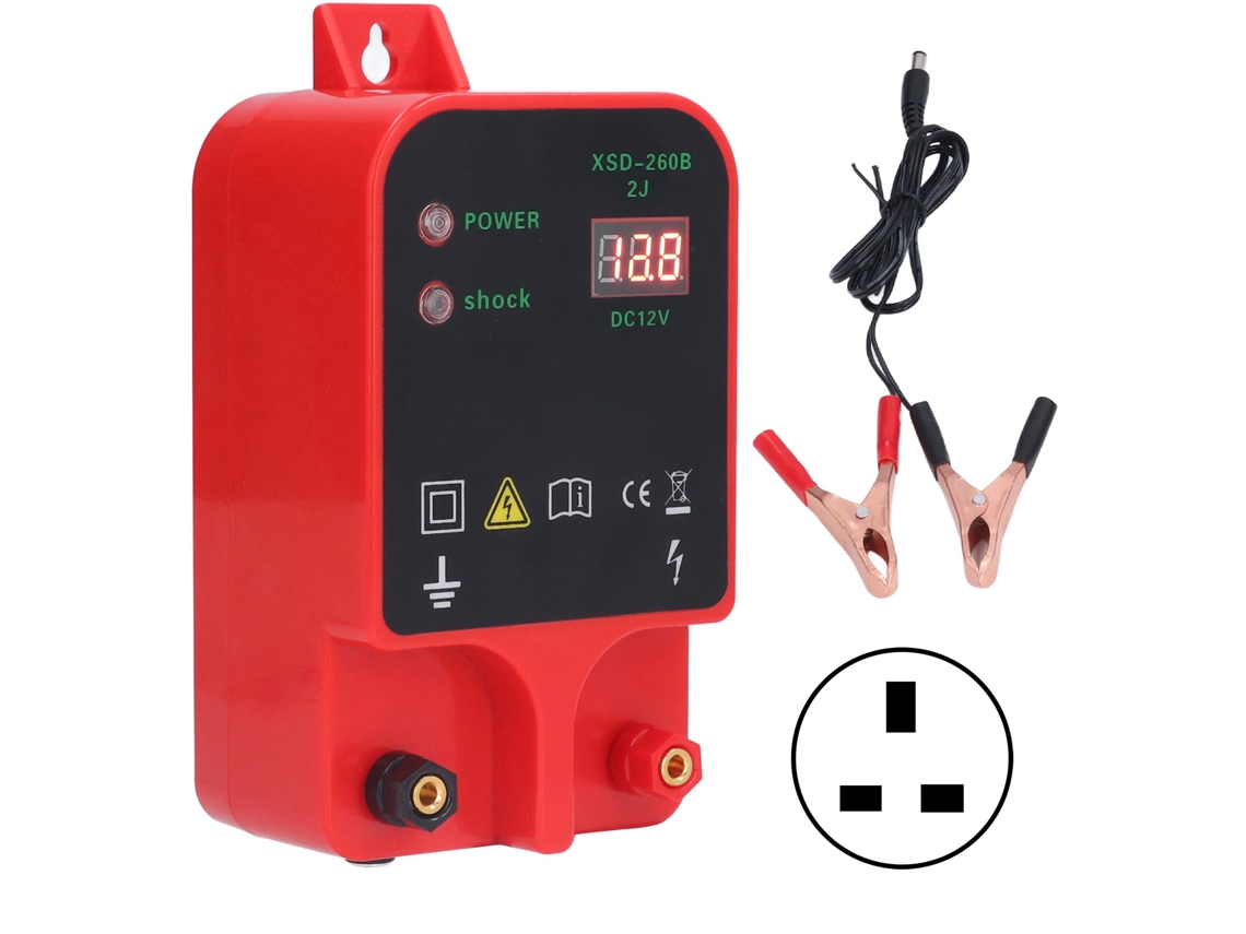 Carregador de Cerca Elétrica de Pulso Pasture Pulse com Controle de Tensão Alta S/MARCA