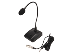Aetheria microfone Condensador Cisne Profissional Fio 6.35mm Desktop para Transmissão Conferências Discurso