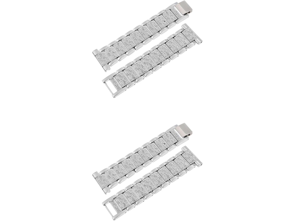 Conjunto De 2 Pulseiras Reposição Com Strass Para Smartwatches E