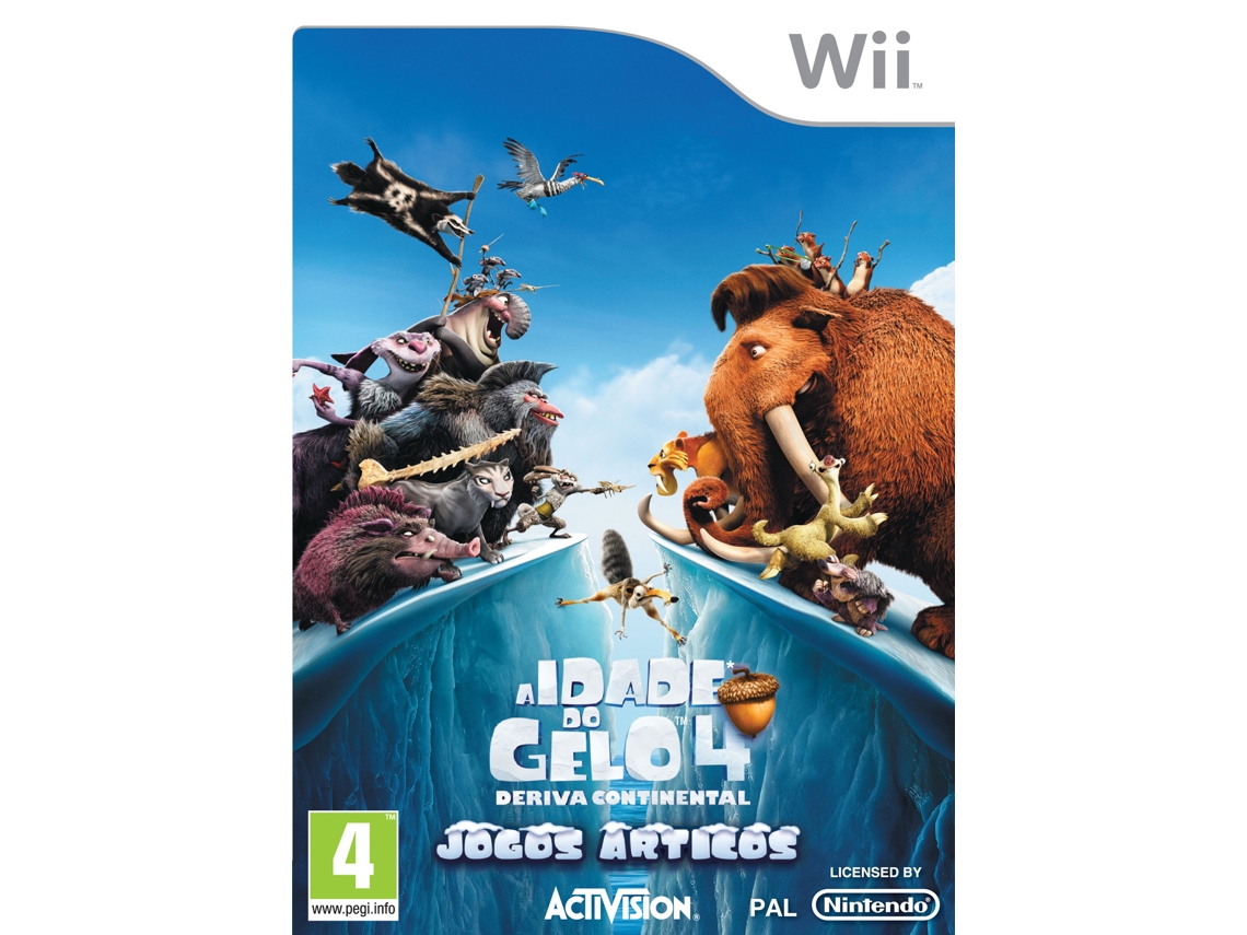 Jogo Nintendo Wii A Idade do Gelo 4 - Deriva Continental - Jogos Articos