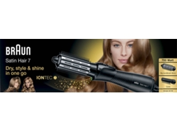 Modelador BRAUN  Satin Hair 7As720 (120 A 180 ºC - 2 Níveis de Temperatura)