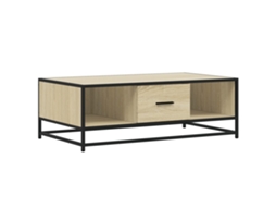 Mesa de Centro Derivados de Madeira/Metal Carvalho Sonoma MAISON EXCLUSIVE (100x57x35 cm)