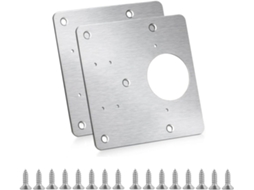 Placa De Reparo Para Dobradiças Portas Armários Cozinha, Kit De Suportes Reparo Para Dobradiças Em Aço Inoxidável