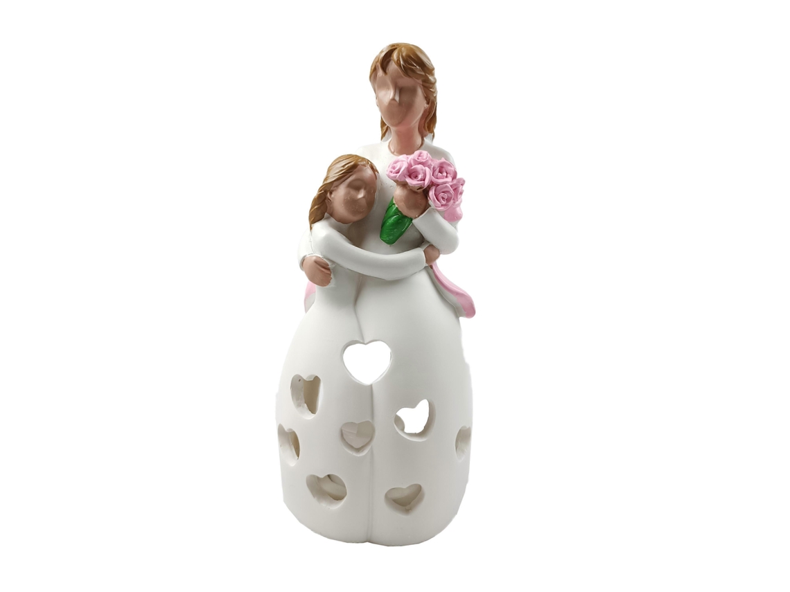 Castiçal de Dia Das Mães 2023 com Luz Led Cintilante Presentes de Aniversário para Mulheres Hotd BRILVIBERA